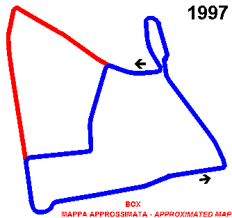 Gubbio: 1997 proposal, 2.7 km layout